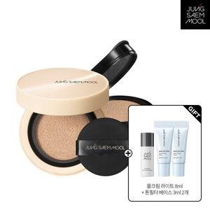 [정샘물](강남점)스킨 누더 커버레이어 쿠션(리필포함) + 앰플선5ml x 2개 + 누더파운데이션5ml