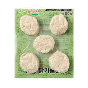 푸드원 닭가슴살 스테이크 볼 오리지널 100g 30팩 3kg