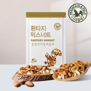 [산과들에] 환타지믹스너트 1kg 1봉 / 땅콩 바나나칩 아몬드 견과 견과류 간식