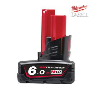 밀워키 M12 B6 (12V / 6.0Ah 리튬이온 배터리)