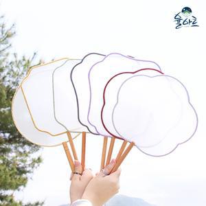 비단 실크 부채 7종 선녀 투명 단오 부체 만들기