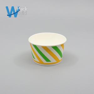 종이용기 아이스크림 스트라이프 180cc 단품 1000개