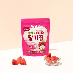 퓨어잇 동결건조 딸기칩 과일칩