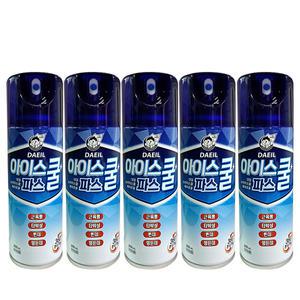 대일밴드 쿨파스 뉴 아이스쿨 스프레이 (뿌리는) 파스 200mL x 5개