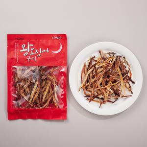 [품질보장] 더먹다 자연오감 왕오징어구이 50g x 5 맥주 안주 간식