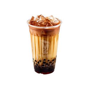 [메가MGC커피] (ICE)흑당버블밀크티라떼