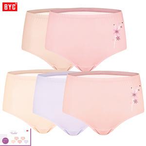 BYC부인용포인트나염NABOA맥시삼각팬티5매입 WCP9088