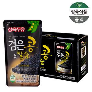 삼육 검은콩&칼슘 두유 파우치 190ml 20팩