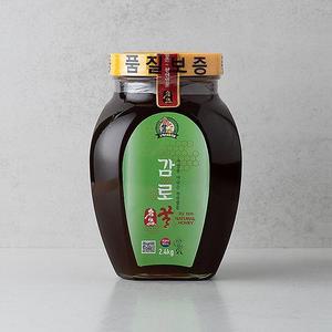[소백산꿀아저씨]국내산 감로 벌꿀 2.4kg