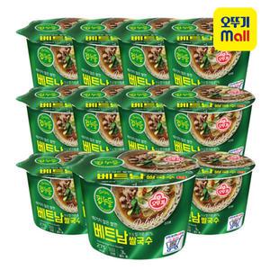 오뚜기 컵누들 베트남쌀국수 용기 88.5gx12개