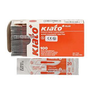 [기타]키아토 메스날 20호 100개입 수술용 의료용칼 Kiato Surgical Blade