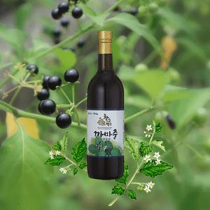 국내산 100% 까마중 발효액 750ml 3병 5년숙성 엑기스 즙 액기스 건강즙