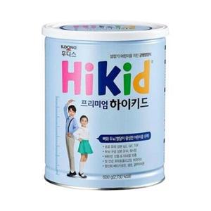 일동후디스 하이키드 프리미엄 600g 3개 3통 hi kid 성장기 분유