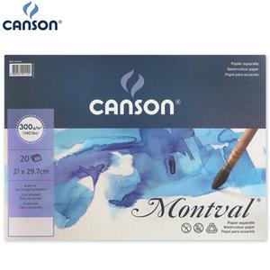 CANSON 몽발 수채화용지 300g 낱장팩 29.7x21cm A4 20매