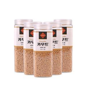 [이쌀이다]고대곡물 정품 카무트 쌀 1kgX5개 (용기)
