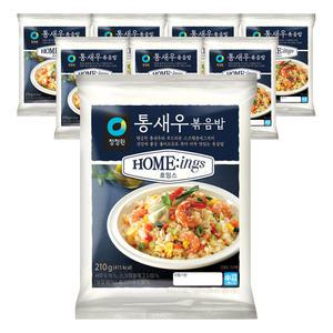 청정원 호밍스 통새우 볶음밥, 210g, 8개