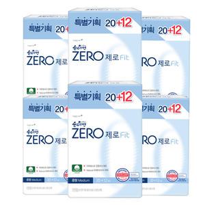 순수한면 제로 생리대 중형 32매x(6팩)   총192매