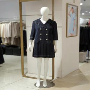 [에꼴드파리] 로우 웨스트 주름 원피스 M07RB34WOAM07Z