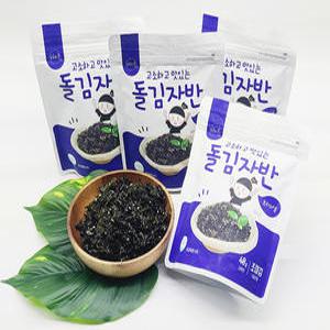 해우촌 돌김자반 40gX10개 맛있는 조미 김가루 주먹밥 밥버거 반찬 아이 초등학생 키즈