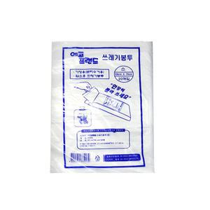 키친앤크린 에코프랜드 쓰레기봉투 소 58 × 75cm 20매