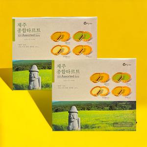 제주 리얼 종합타르트 총 16개입 / 감귤 / 한라봉 / 우도땅콩 / 녹차