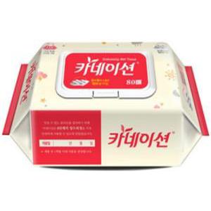 카네이션 폴앤비비 물티슈 캡형 엠보싱 80매 x20팩 1600매 박스 간병용 청소용 환자용 물티슈