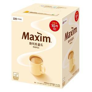 갤러리아 동서 맥심 화이트골드 커피믹스 210T+10T