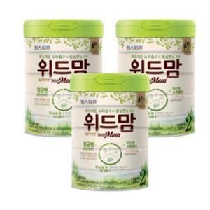 파스퇴르 바른목장 위드맘 2단계 750g x 3캔