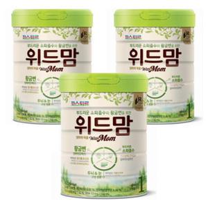 파스퇴르 바른목장 위드맘 1단계 750g x 3캔