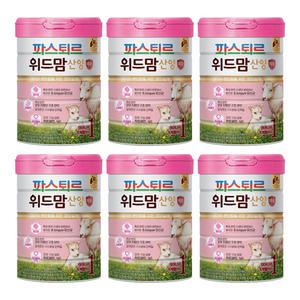 파스퇴르 위드맘 산양 제왕 분유 1단계 750g x 6캔