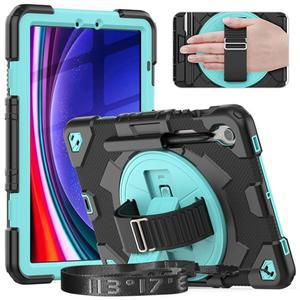 [수나르]갤럭시탭S10FE S9 S9FE X710 X520 X510 후크 핸드 스트랩 범퍼 태블릿 케이스