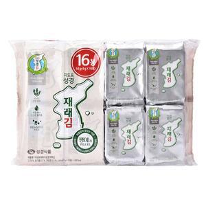 김 지도표 성경김 4g x 16봉 조미김