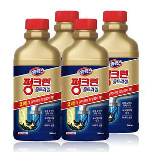 유한락스 펑크린 울트라겔 500ml x 4개