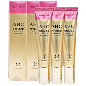 AHC 아이크림 시즌12 앰플인 프리미어 40ml x3개 /코어리프팅 주름개선크림 미백앰플 c3