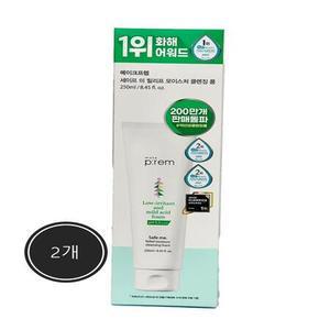 [2개] 메이크프렘 세이프 미 릴리프 모이스처 클렌징 폼