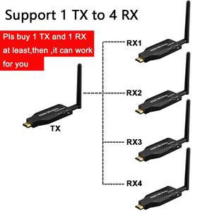 무선hdmi송수신기 무선 비디오 송신기 리시버 HDMI 호환 익스텐더 TV 스틱 스크린 미러 어댑터 스치 DVDPC