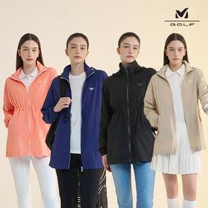 [밀레골프][최.종.가]밀레골프 24SS 최신상! 초경량 에어 바람막이 1종, 여성