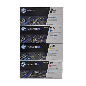 HP 정품  NO.212X+W2120X+W2121X+W2122X+W2123X 대용량 4색 토너 세트  /SH