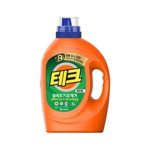 테크 진드기 알레르 기-원인물질 제거 액체세제 일반용 3L 2개