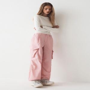 [후아유] Lightweight Nylon Cotton Cargo Pants (WHTAE2512F)
