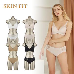 비비안 썸머 누디라인패키지 브라팬티세트 8종 4+4