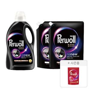 퍼울 다크 본품 1.9L, 1개 + 1.7L, 2개 + 증정(컬러 300ml, 1개)
