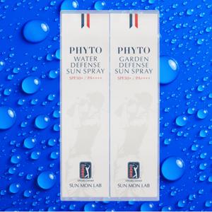 PGA TOUR 워터 디펜스 선스프레이 150ml 2개 선물세트 자외선차단 뿌리는 썬크림 골프 선케어