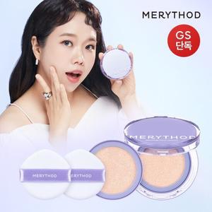 메리쏘드 릴커버 프루프 쿠션 1개+리필 1개+(증정)퍼프 2개