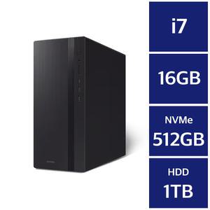 삼성 데스크탑5 DM500TGZ-i7AL / 16GB 램 / NVMe SSD 512GB + HDD 1TB / 윈도우11Home//