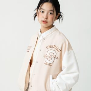 [더데이걸] 박시핏 야구점퍼 TGJA24101