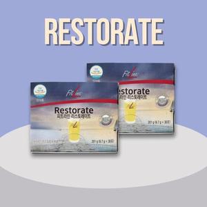 [하프클럽/기타]독일 피엠 PM쥬스 리스토레이트 30포 X 2박스  restorate 레스토레이트200g (최신제조 )