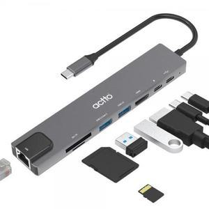 [XBG1035N]엑토 8in1 C타입 HDMI PD충전 랜포트 멀티허브
