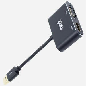 [XBFK280K]USB 듀얼 모니터 컨버터 HDMI VGA 화면출력
