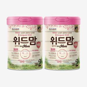 파스퇴르 위드맘 제왕분유 2단계 750g 2개